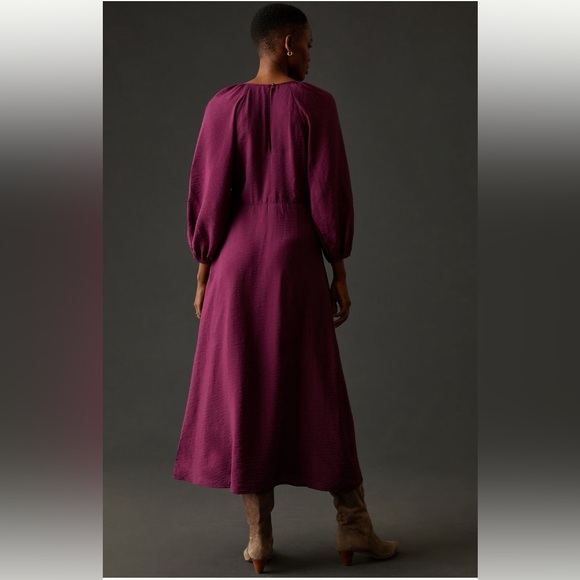 ANTHROPOLOGIE MAEVE Deep Plunge Dress - Picture 2 of 10